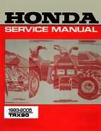 Atv Honda 1993-2005 - Honda TRX90 Service Manual