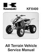 Atv Kawasaki 2003-2006 - Kawasaki KFX400 Service Manual