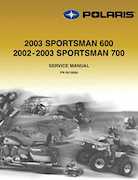 Atv Polaris 2003 - Polaris Sportsman 600 2002-2003 Sportsman 700