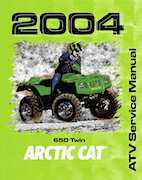 Atv Arctic Cat 2004 - Arctic Cat 650 Twin ATV Service Manual