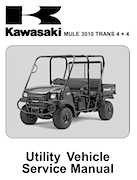 Atv Kawasaki 2005 - Kawasaki KAF 620 Mule 3010 4x4 Service Manual