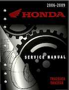 Atv Honda 2006-2009 - Honda TRX250 Service Manual