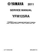Atv Yamaha 2011 - Raptor YFM125RA Service Manual