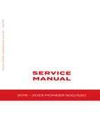 Atv Honda 2015-2023 - Honda Pioneer 500-520 Service Manual 61HL507