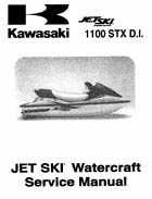 repair manual Kawasaki STX 1100 DI 2000