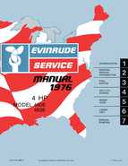 Outboard Motors Johnson Evinrude 1976 - Evinrude 4 HP Service Repair Manual Models P N 506721