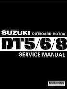 Outboard Motors Suzuki 1977-2000 - Suzuki DT5 6 8 Service Manual