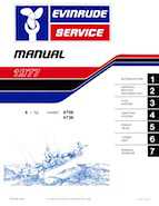 Outboard Motors Johnson Evinrude 1977 - Evinrude 4HP Service Manual 5303