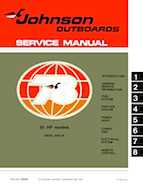 Outboard Motors Johnson Evinrude 1978 - Johnson 55 HP Outboard Service Manual