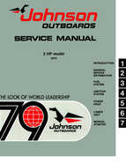 Outboard Motors Johnson Evinrude 1979 - Johnson 2HP Outboards Service Manual