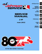 Outboard Motors Johnson Evinrude 1980 - Johnson 2HP Service Manual