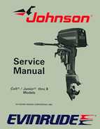 Outboard Motors Johnson Evinrude 1989 - Johnson Evinrude CE Colt Junior Thru 8 PN 507753