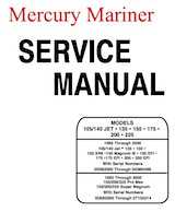 Outboard Motors Mercury 1992-2000 - Mercury Mariner Outboard 105-225 Service Manual