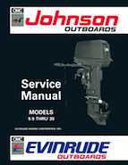 Outboard Motors Johnson Evinrude 1992 - Johnson Evinrude EN 9 9 Thru 30 Service Manual PN 508142