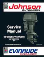 Outboard Motors Johnson Evinrude 1992 - Johnson Evinrude EN 90 CV Service Manual PN 508145