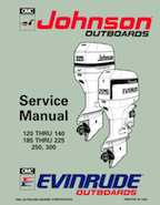 Outboard Motors Johnson Evinrude 1993 - Johnson Evinrude ET 90 LV Service Manual PN 508287