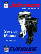 Outboard Motors Johnson Evinrude 1994 - Johnson Evinrude 40-55 Outboards Service Manual