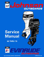 Outboard Motors Johnson Evinrude 1994 - Johnson Evinrude 60-Thru-70 Outboards Service Manual