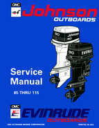 Outboard Motors Johnson Evinrude 1994 - Johnson Evinrude ER CV 85 Thru 115 Outboards Service Manual