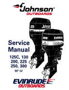 Outboard Motors Johnson Evinrude 1995 - Johnson Evinrude 125-300 90 LV Service Manual
