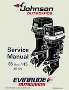 Outboard Motors Johnson Evinrude 1995 - Johnson Evinrude EO 90 CV 85-115 Service Manual 503150