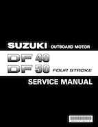 Outboard Motors Suzuki 1996-2005 - DF40 50 Service Manual