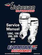 Outboard Motors Johnson Evinrude 1996 - Johnson Evinrude ED 90 LV 125-250 Service Manual 507128