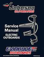 Outboard Motors Johnson Evinrude 1996 - Johnson Evinrude ED Electric Outboards Service Manual 507119