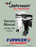 Outboard Motors Johnson Evinrude 1997 - Johnson Evinrude EU 40 Thru 55 2-Cylinder Service Manual 507265