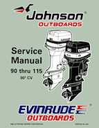 Outboard Motors Johnson Evinrude 1997 - Johnson Evinrude EU 90 Thru 115 90 CV Service Manual 507267