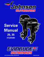 1998 johnson evinrude 25 35 Hp 3 Cylinder Pn 520205 service manual