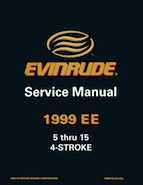 Outboard Motors Johnson Evinrude 1999 - Evinrude EE 5 Thru 15 4-Stroke Service Manual 787022