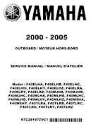 Outboard Motors Yamaha 2000-2005 - Yamaha F40 Outboard Service Manual