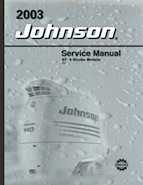 Outboard Motors Johnson Evinrude 2003 - Johnson ST 6 8 HP 4-Stroke Outboards Service Manual 5005471