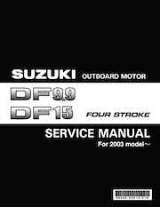 Outboard Motors Suzuki 2003 - Suzuki DF99 DF15 Service Manual