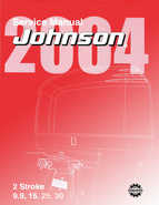 Outboard Motors Johnson Evinrude 2004 - Johnson 2-Stroke 9 9 15 25 30 HP Service Manual