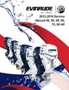 Outboard Motors Johnson Evinrude 2012-2014 - Evinrude E-TEC 40 50 60 75 90HP Outboard Repair Service Manual