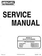 Outboard Motors Mercury Mercury - 35 40HP 2 Cyl Service Manual