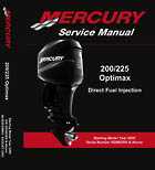 Outboard Motors Mercury Optimax - 200 225 R3-2000 And Up