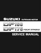 Outboard Motors Suzuki Suzuki - 2006-2010 DF150 DF175 Service Manual