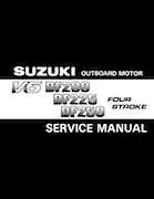 Outboard Motors Suzuki Suzuki - DF200 DF225 DF250 V6 4-Stroke Outboards Service Manual