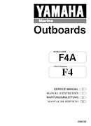 Outboard Motors Yamaha Yamaha - Outboard F4A F4 Service Manual