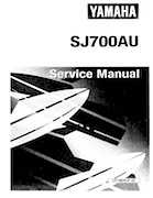 Personal Watercraft Yamaha 1996-2007 - WaveRunner SuperJet 700 SJ700AU Service Manual