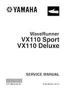 Personal Watercraft Yamaha 2004 - Yamaha WaveRunner VX110 Sport And Deluxe Service Manual
