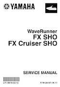 Personal Watercraft Yamaha 2008 - Yamaha FX SHO Cruiser Factory Service Manual