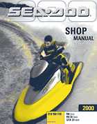 Personal Watercraft Sea Doo Sea - Doo 2000-2 Shop Manual