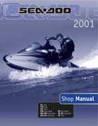 Personal Watercraft Sea Doo Sea - Doo 2001 Shop Manual