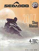 Personal Watercraft Sea Doo Sea - Doo 2007 Shop Manual