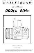 Photo Cameras Hasselblad Hasselblad - 201-202 Service Manual