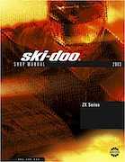 2003 Ski Doo MXZ Rev owners manual